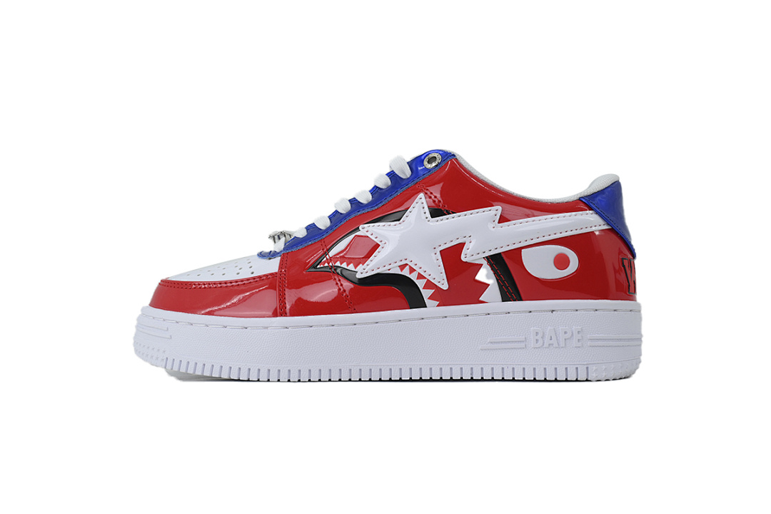 BATHING APE Red Shark