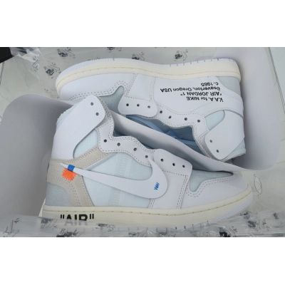 Off-White x Air Jordan 1 Retro High OG 'Alaska' 02