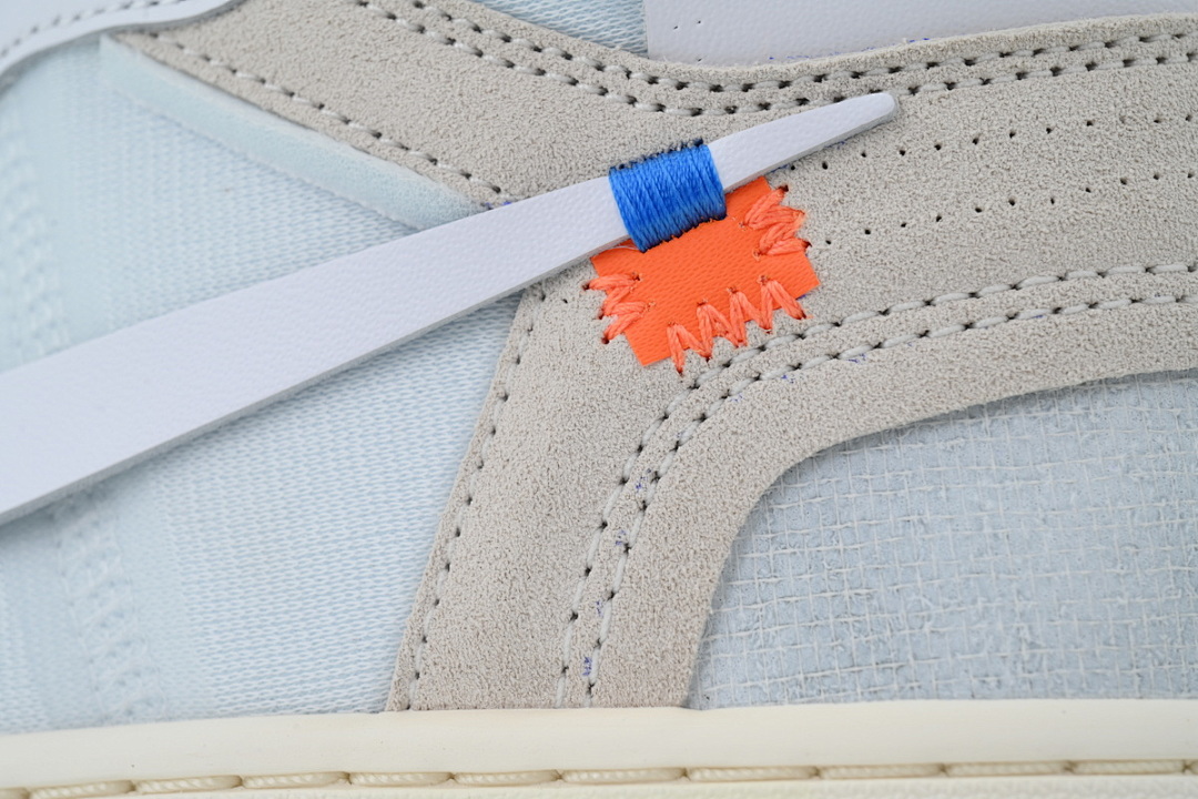 Off-White x Air Jordan 1 Retro High OG 'Alaska'