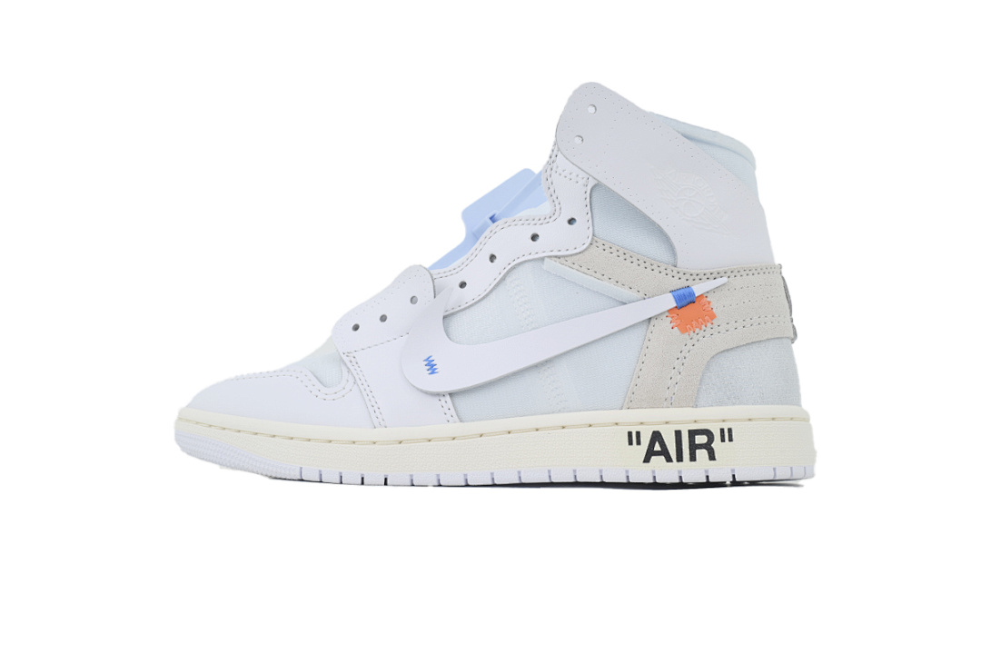 Off-White x Air Jordan 1 Retro High OG 'Alaska'