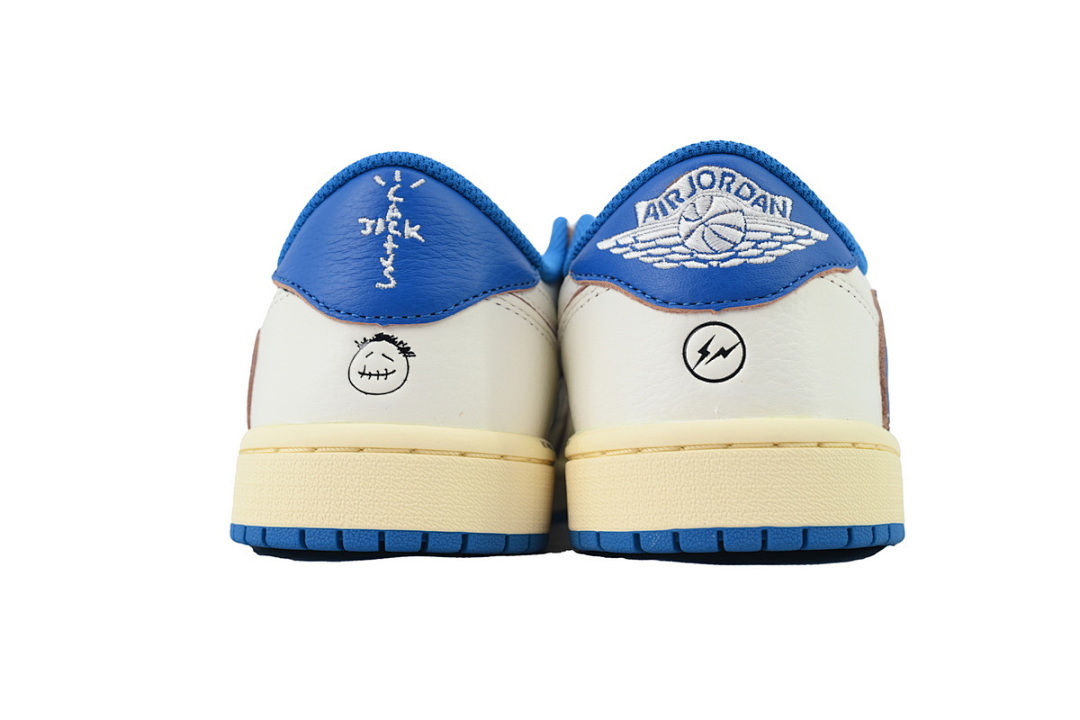 DM7866-104 Fragment Design x Travis Scott x Air Jordan 1 Retro Low OG SP 'Sail