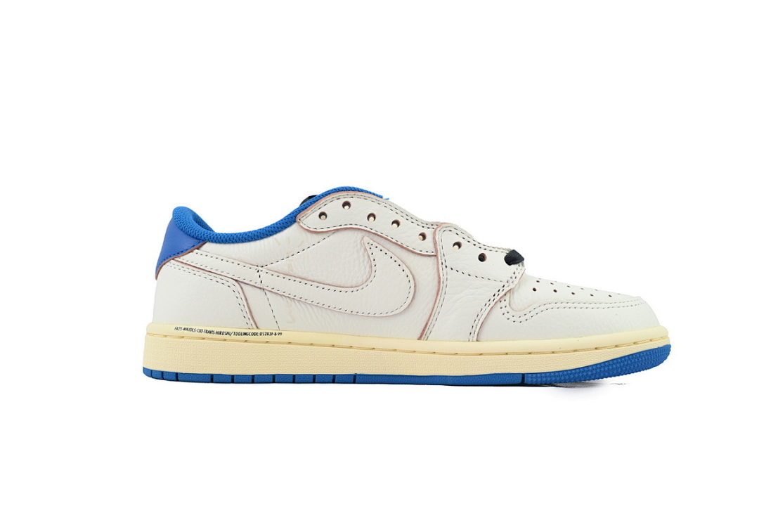 DM7866-104 Fragment Design x Travis Scott x Air Jordan 1 Retro Low OG SP 'Sail