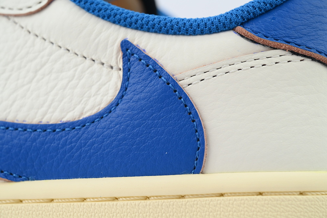 DM7866-104 Fragment Design x Travis Scott x Air Jordan 1 Retro Low OG SP 'Sail