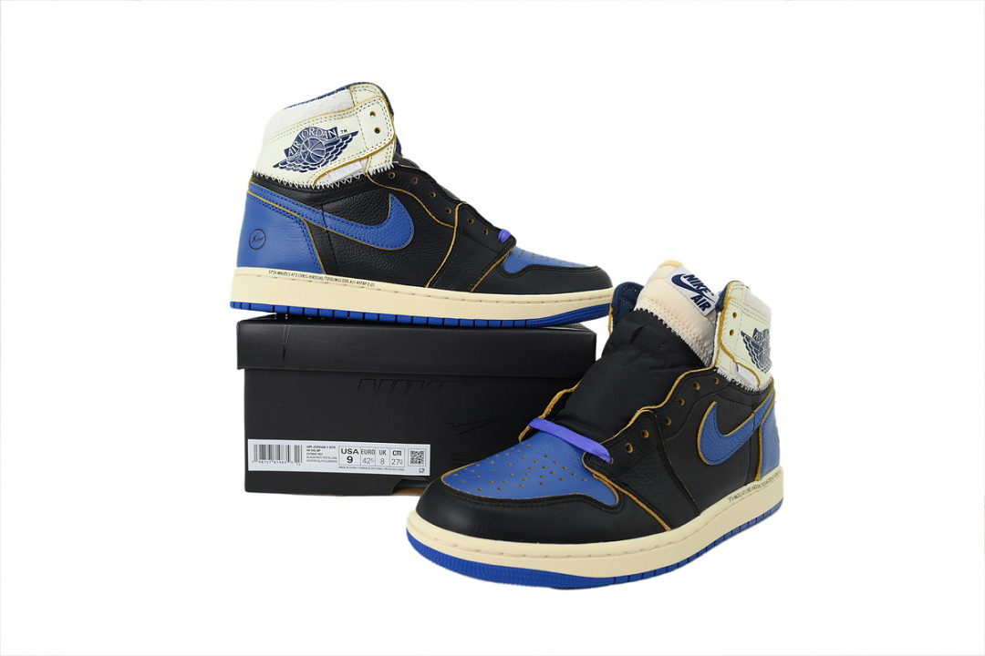 Fragment DesignxUnion LA x Air Jordan 1 Retro High OG'Sport Royal'