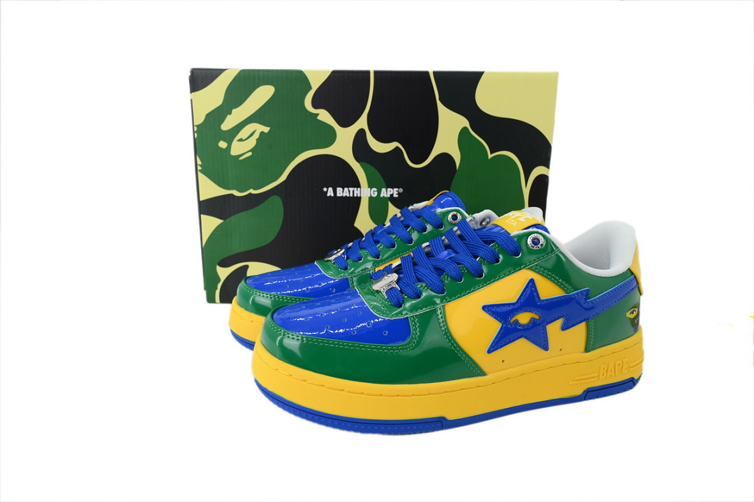 KidSuper × A BATHING APE BAPE STA Brazil "Green Yellow"
