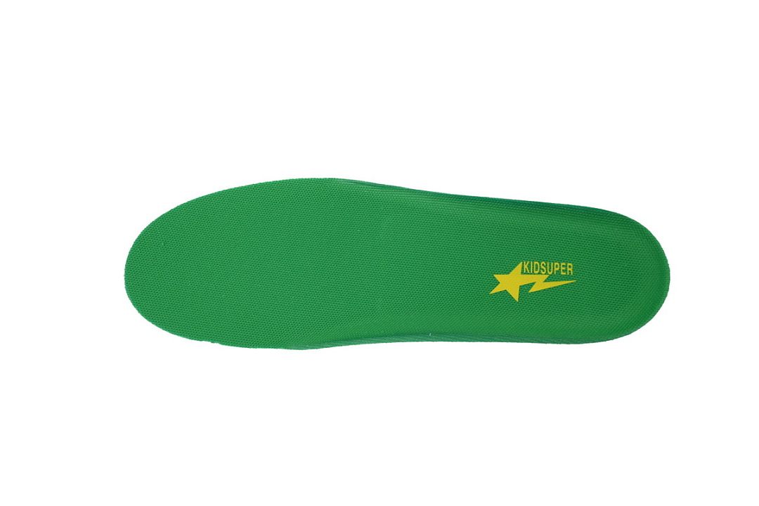 KidSuper × A BATHING APE BAPE STA Brazil "Green Yellow"