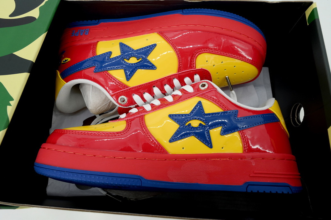 KidSuper × A BATHING APE BAPE STA ESP "Red"