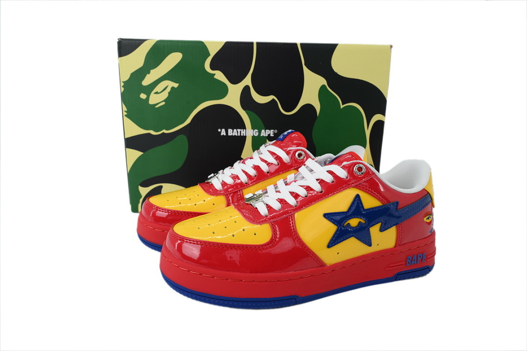 KidSuper × A BATHING APE BAPE STA ESP "Red"