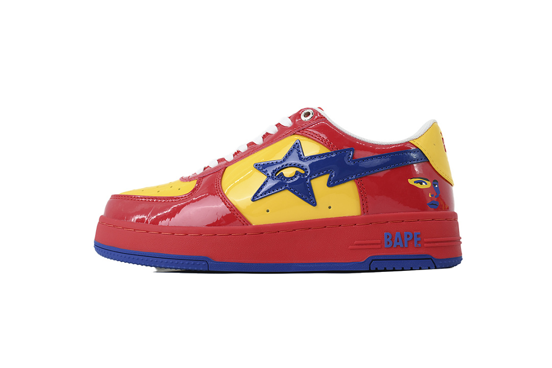 KidSuper × A BATHING APE BAPE STA ESP "Red"