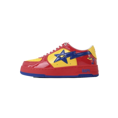 KidSuper × A BATHING APE BAPE STA ESP "Red" 01