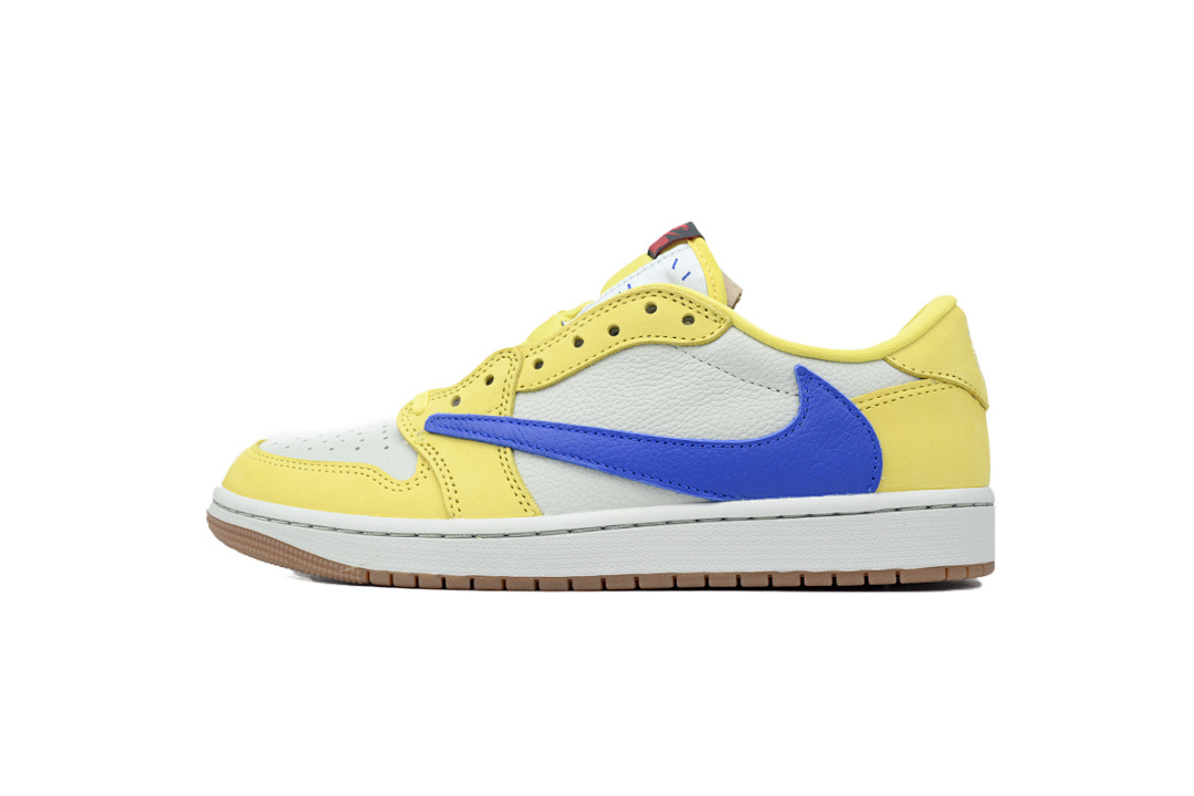 Travis Scott x Air Jordan 1 Low OG Canary-1