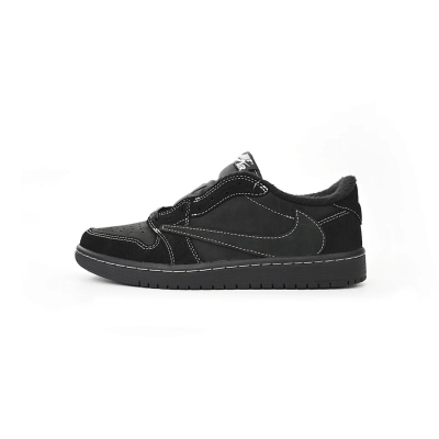 Travis Scott x Air Jordan 1 Low OG SP Black Phantom 01