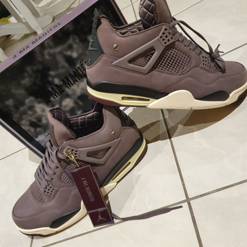 A Ma Maniére x Air Jordan 4 Violet Ore review 