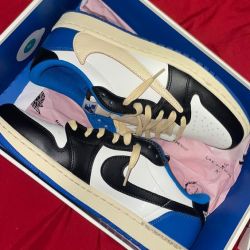 🔥Travis Scott x Fragment Design x Air Jordan 1 Low review Mark Leon