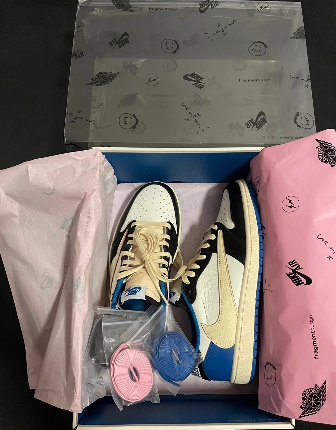 🔥Travis Scott x Fragment Design x Air Jordan 1 Low review Peggy Jo