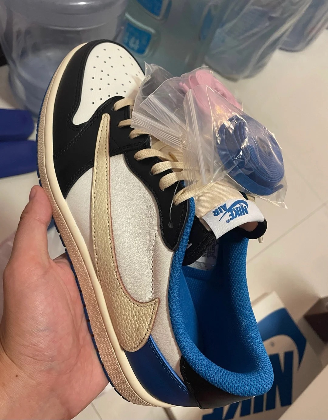 🔥Travis Scott x Fragment Design x Air Jordan 1 Low review Muy buen producto 02