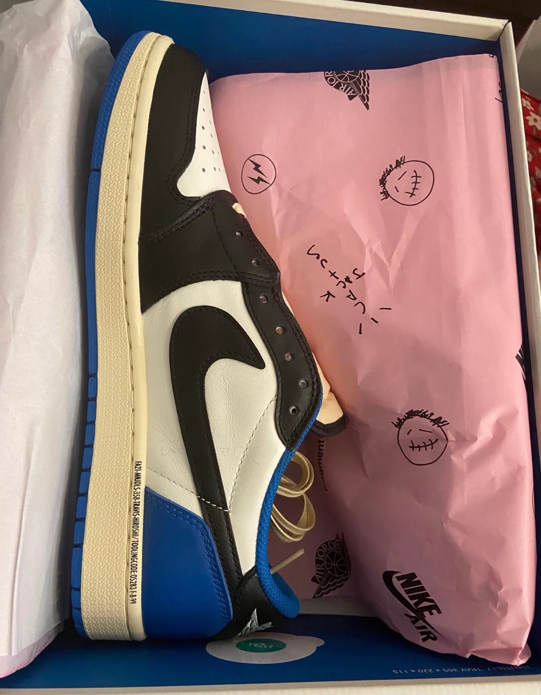 🔥Travis Scott x Fragment Design x Air Jordan 1 Low review Die Schuhe sind suppi 01