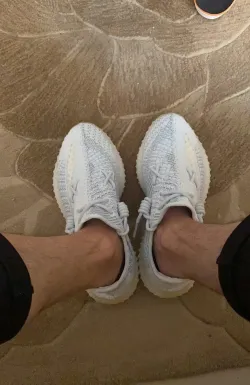 Adidas Yeezy 350 Boost V2 "Cloud White" review Darion Lowery