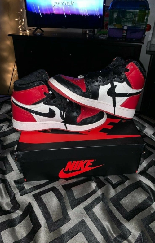 Air Jordan 1 High OG“Bred Toe” review 
