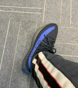 Adidas Yeezy Boost 350 V2 Black Blue review Pat