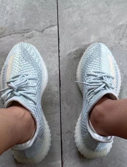 Adidas Yeezy Boost 350 V2 Cloud White Reflective review 