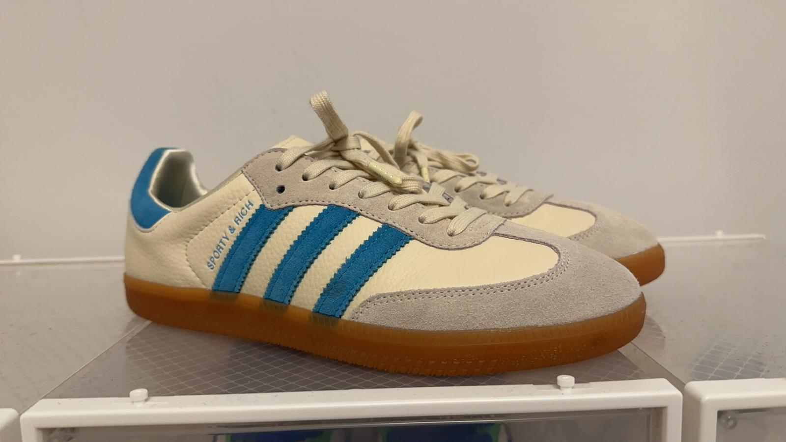 Originals Samba Vegan /OG White Blue14  review 0