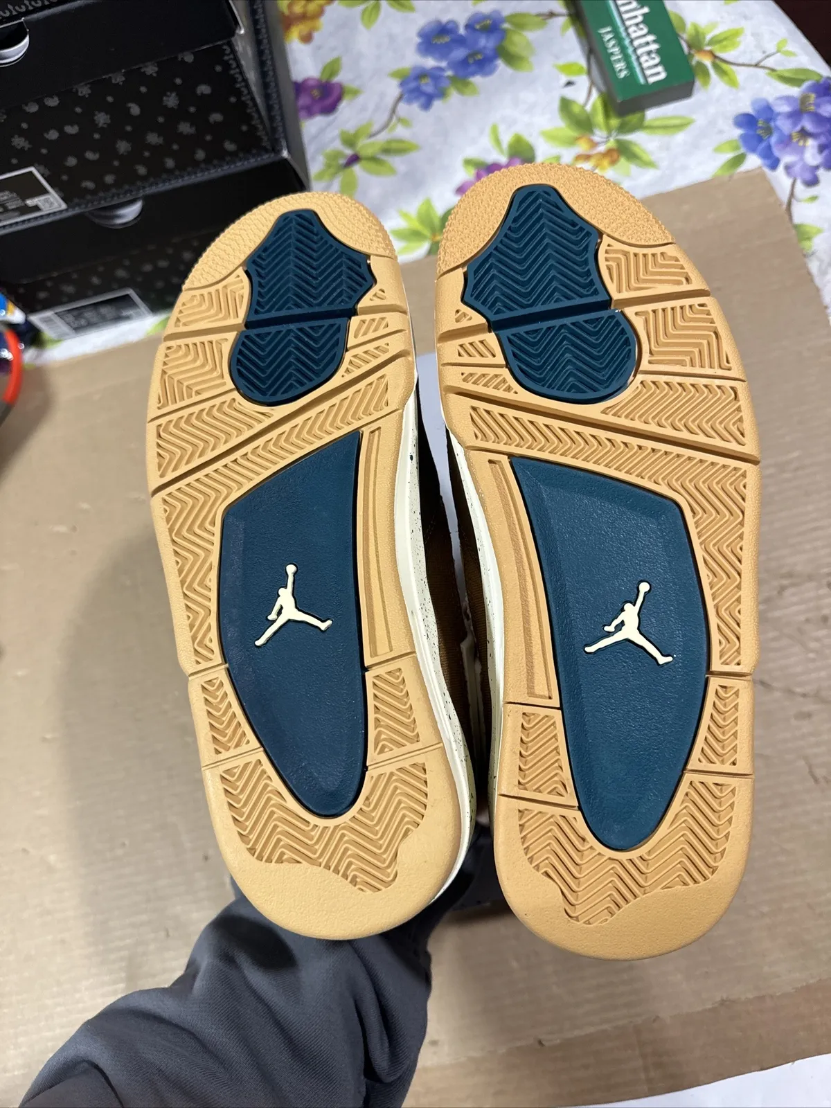 DJ Batch  Air Jordan 4 Cacao Wow Brown White review MARNIE 02