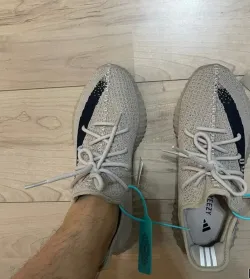 💗Adidas Yeezy Boost 350 V2 Slate review luhan