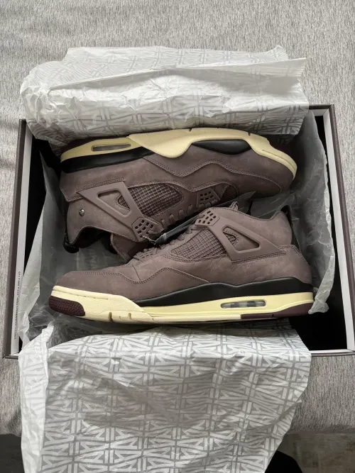 Q4 Batch A Ma Maniére x Air Jordan 4 Violet Ore review 