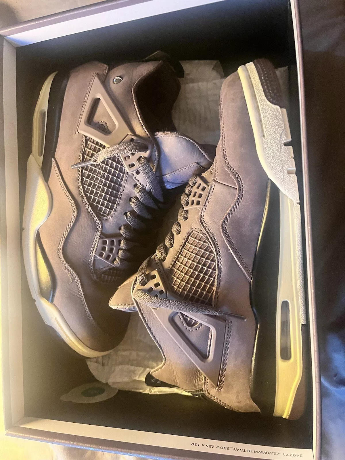 Q4 Batch A Ma Maniére x Air Jordan 4 Violet Ore review Crystal Denise Frazier 02