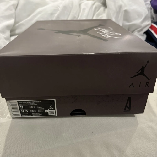 Q4 Batch A Ma Maniére x Air Jordan 4 Violet Ore review 