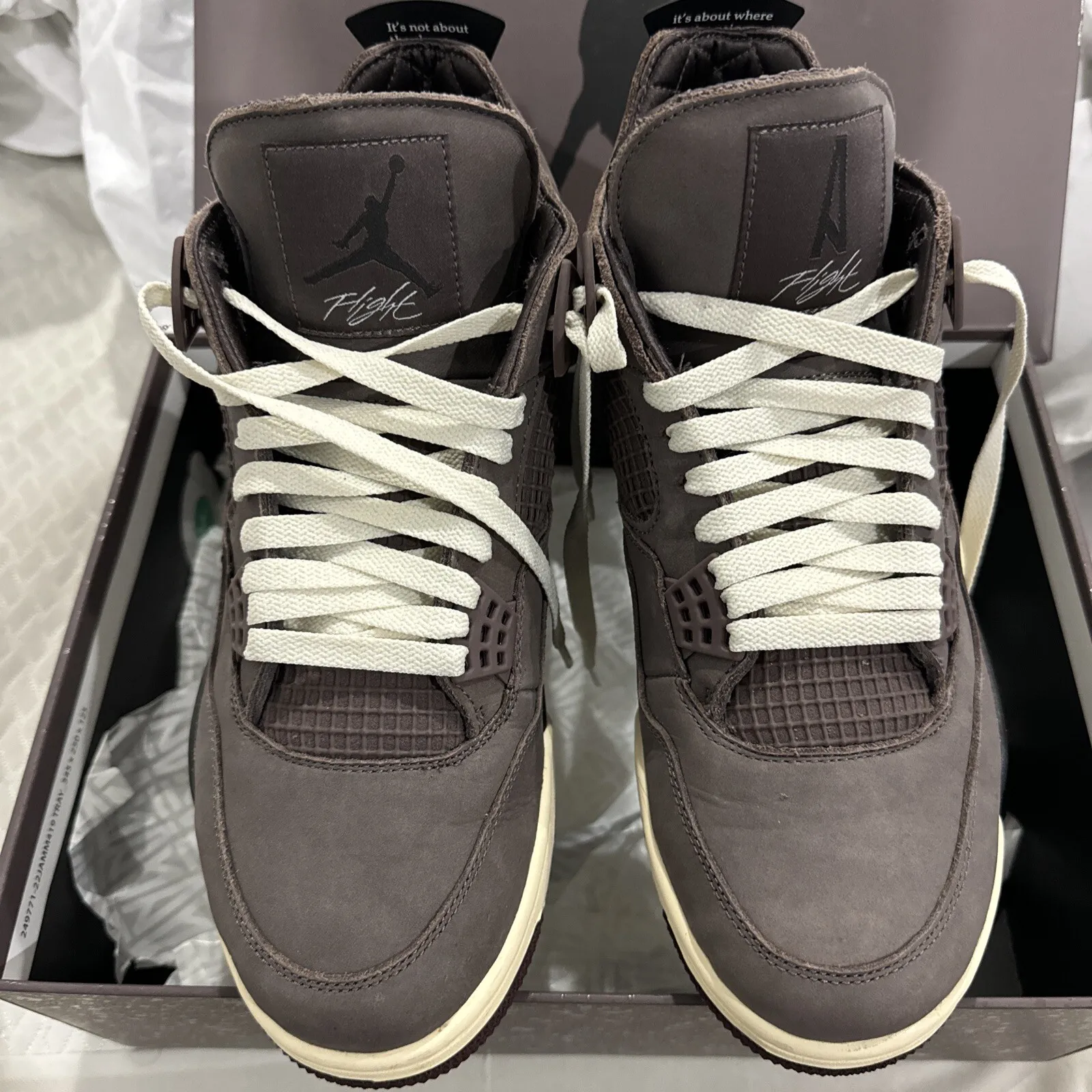 Q4 Batch A Ma Maniére x Air Jordan 4 Violet Ore review Porsctie Ramey 02