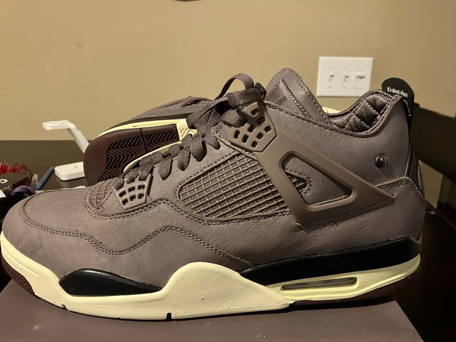 Q4 Batch A Ma Maniére x Air Jordan 4 Violet Ore review Bruce Santos 02