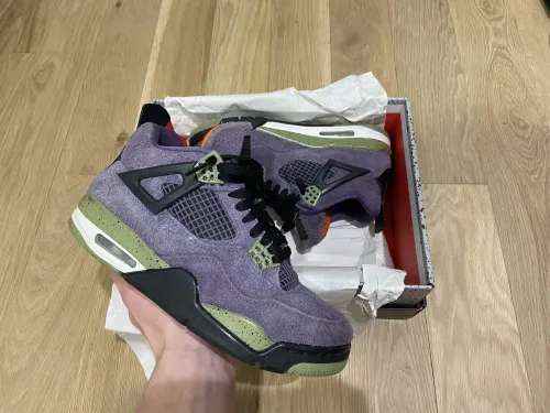 Q4 Batch Air Jordan 4 Retro Canyon Purple review 