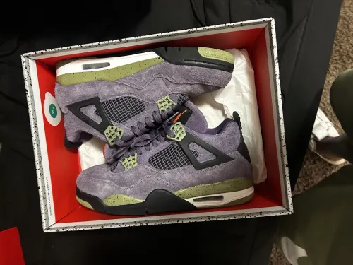 Q4 Batch Air Jordan 4 Retro Canyon Purple review 