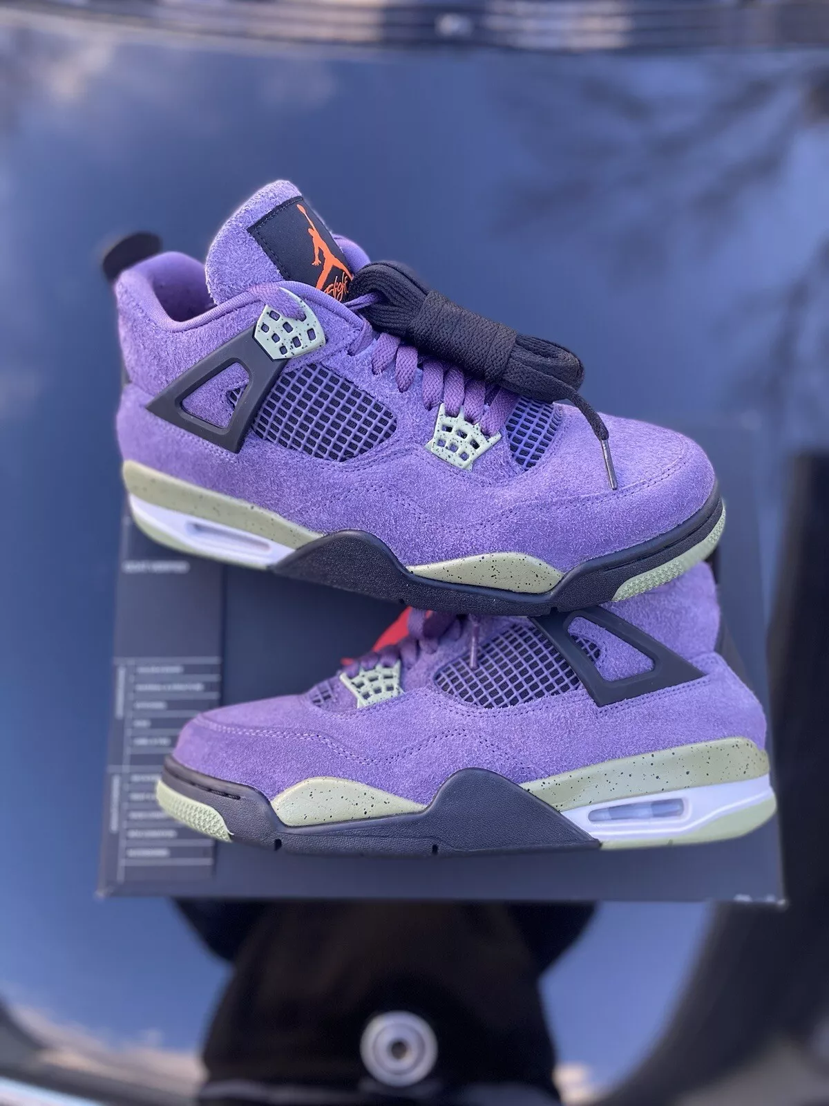Q4 Batch Air Jordan 4 Retro Canyon Purple review Heather L 01