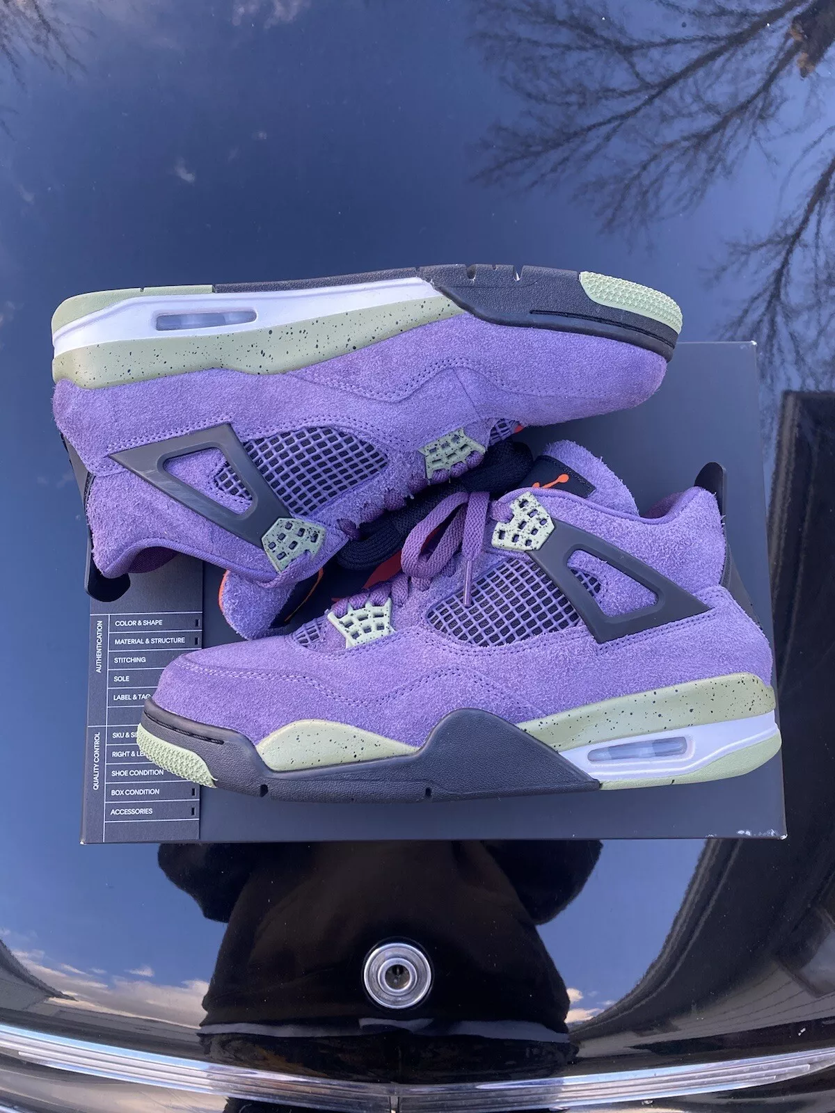 Q4 Batch Air Jordan 4 Retro Canyon Purple review Heather L 02