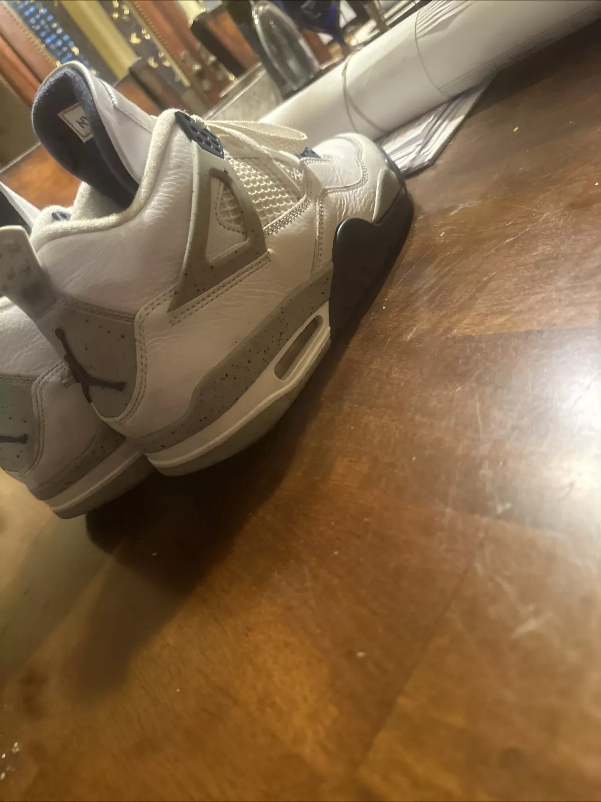 Q4 Batch Air Jordan 4 Retro Midnight Navy review Black Frog 03