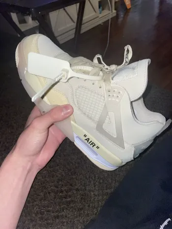 Q4 Batch OFF White x Air Jordan 4 Sail review John Branum