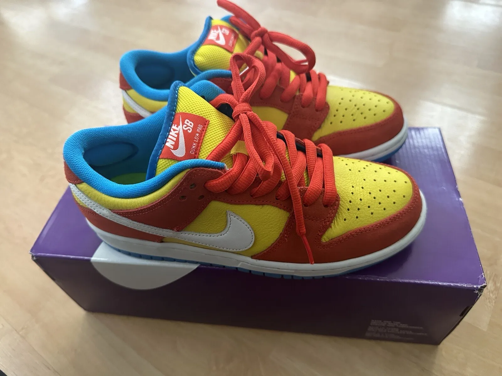 LF Nike SB Dunk Low Bart Simpson review Katrina