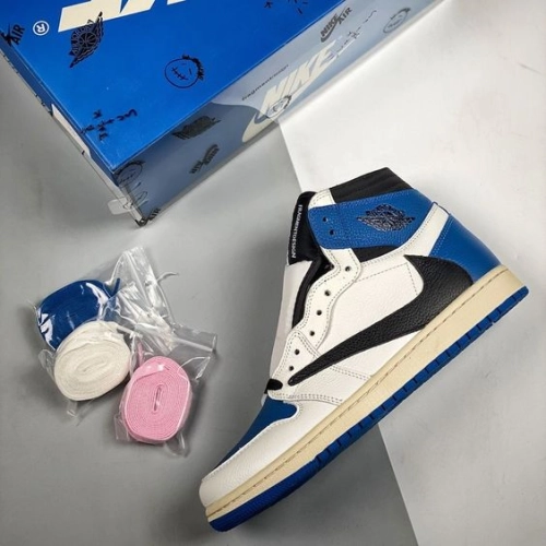 Fragment x Travis Scott x Air Jordan 1 High OG Military review 