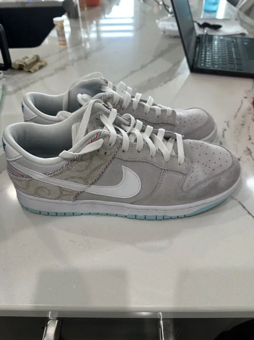 LF Nike Dunk Low Barber Shop - Grey review 