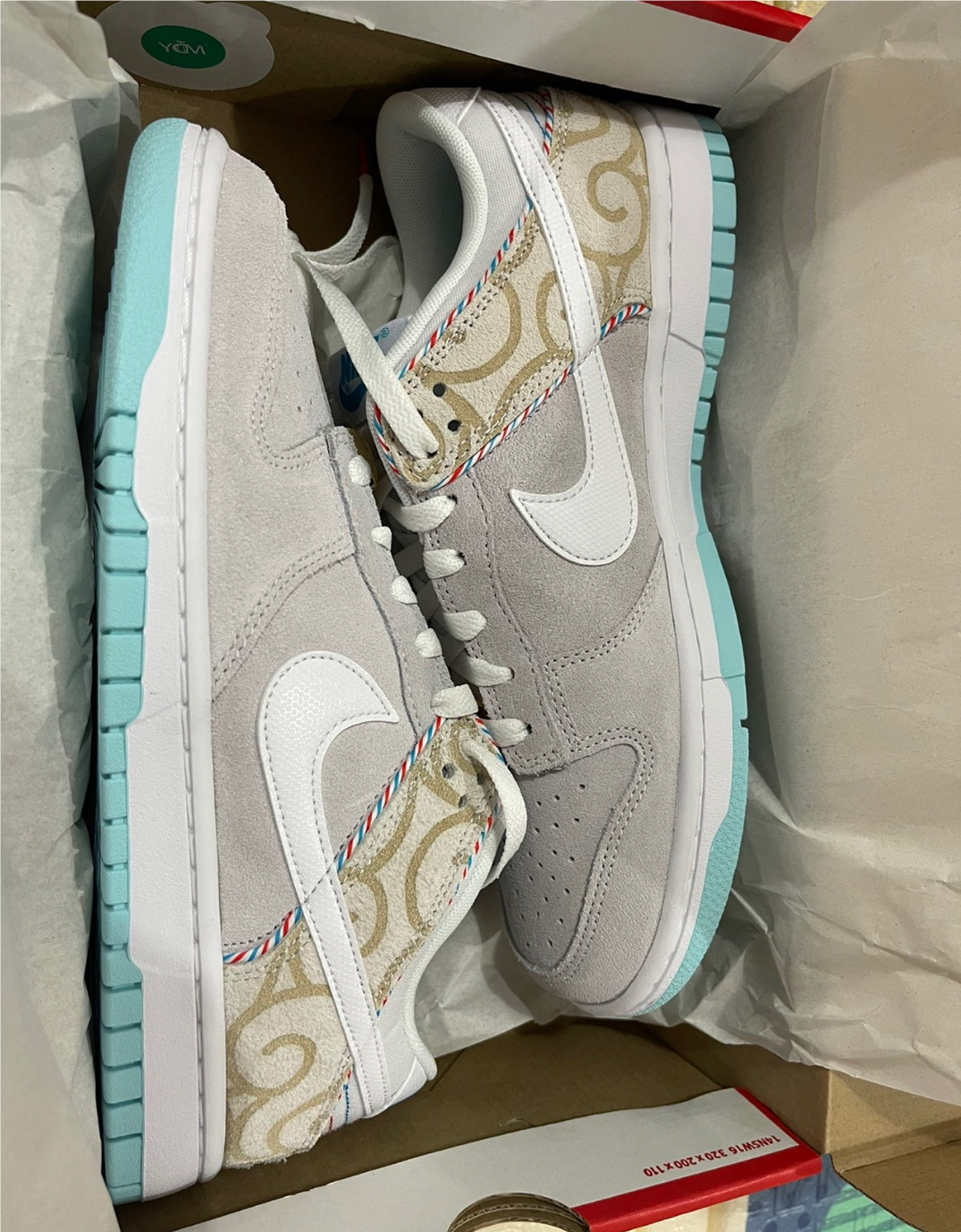 LF Nike Dunk Low Barber Shop - Grey review Rui Duarte 03