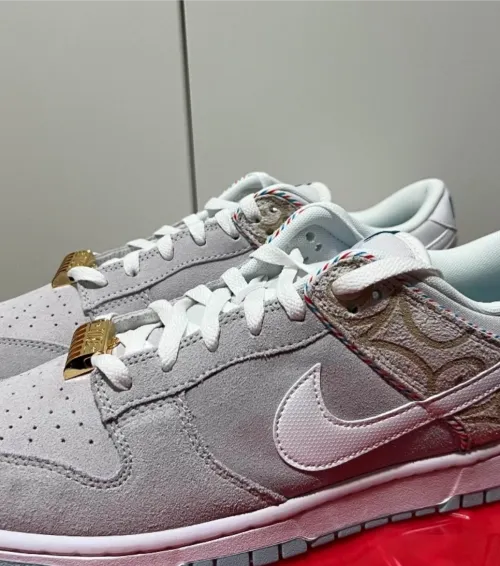 LF Nike Dunk Low Barber Shop - Grey review 