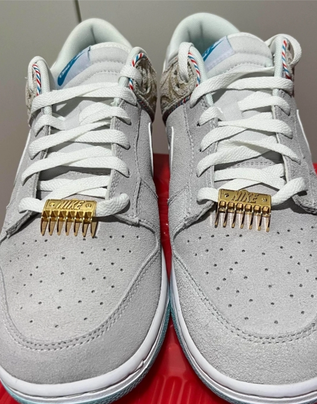 LF Nike Dunk Low Barber Shop - Grey review Travis 02