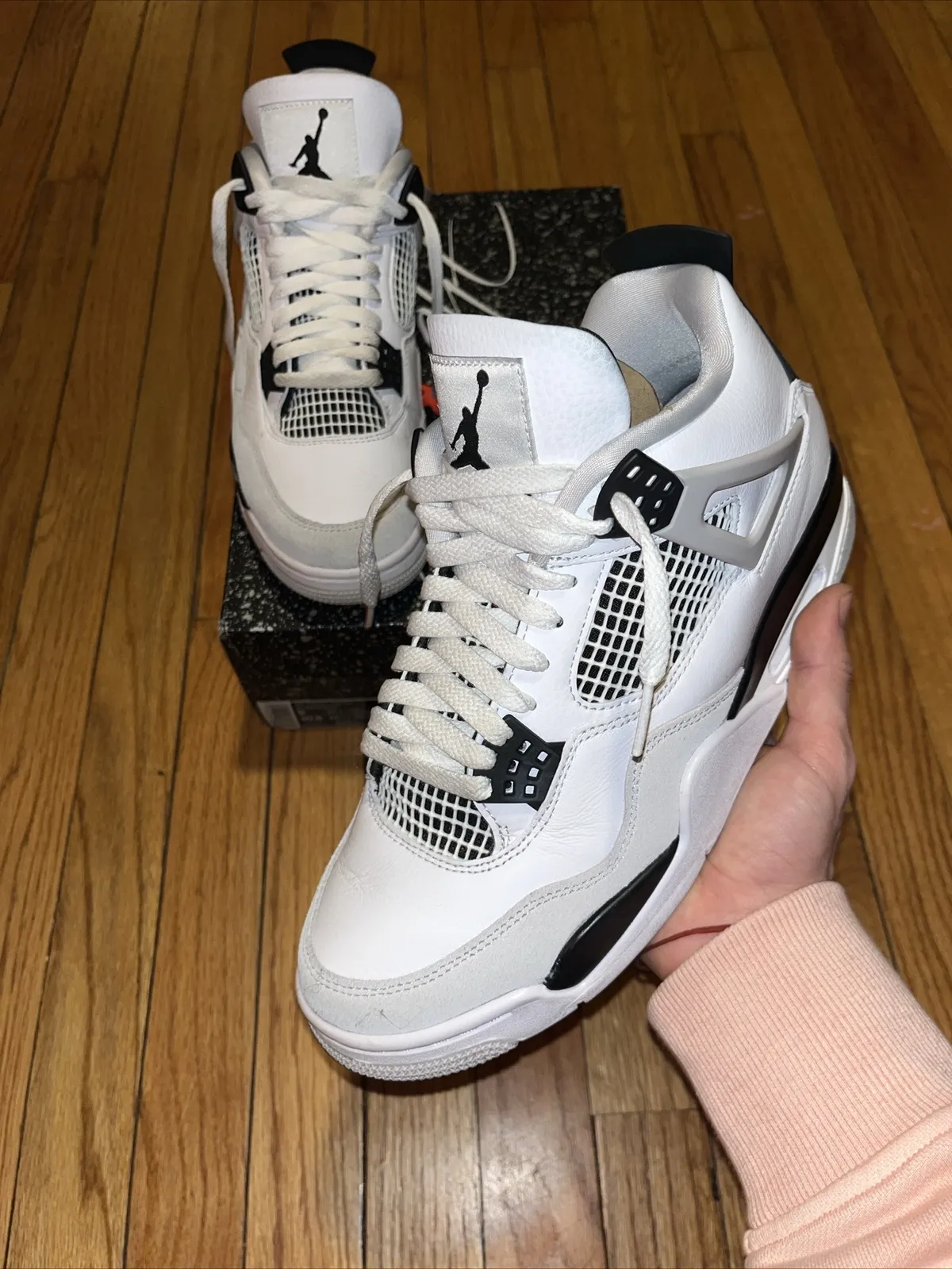 Q4 Batch Air Jordan 4 Retro Military Black review Ramez 03