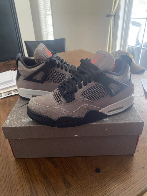 Q4 BatchAir Jordan 4 Retro Taupe Haze review 