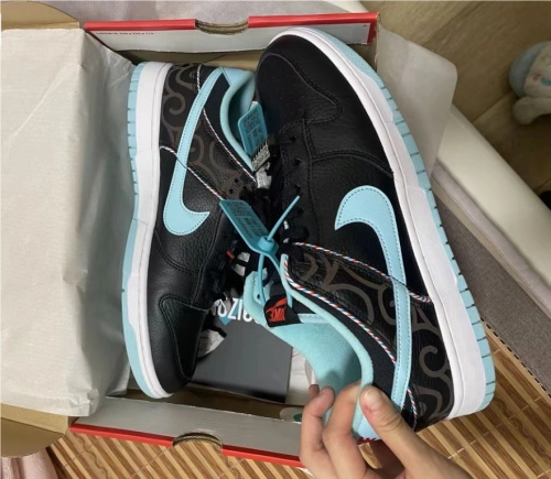 LF Nike Dunk Low Barber Shop - Black review 