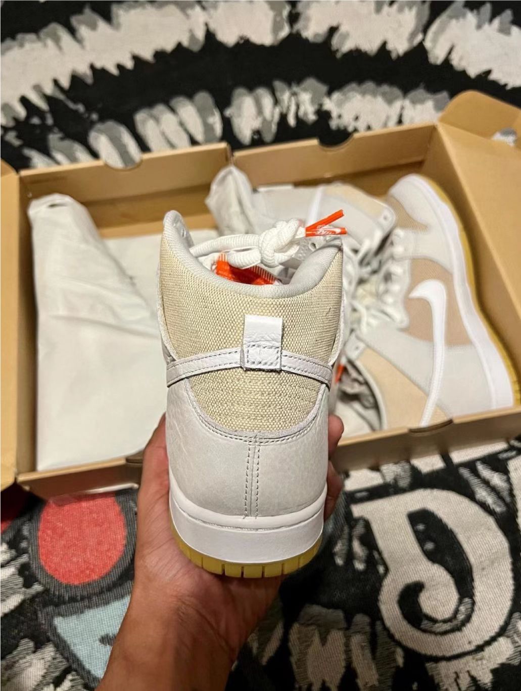 LF Nike Dunk Bangbai Apricot review cute =) 02