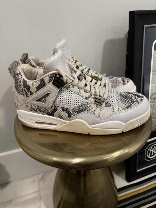 Q4 Batch Air Jordan 4 Premium “Snakeskin” review 
